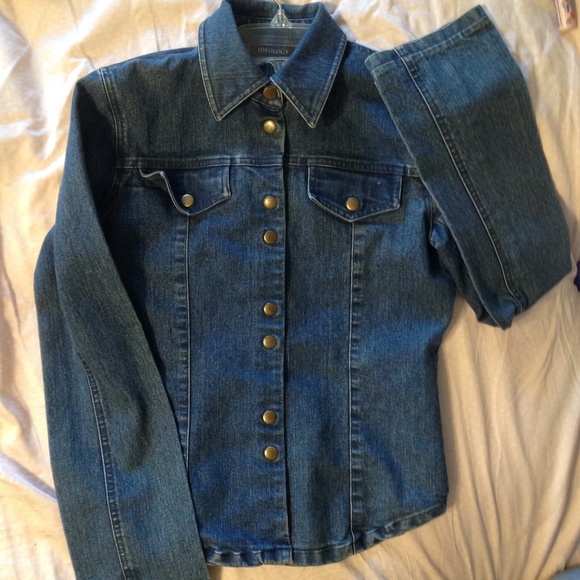 Ideology Denim Top Light Weight Jacket - Picture 1 of 5